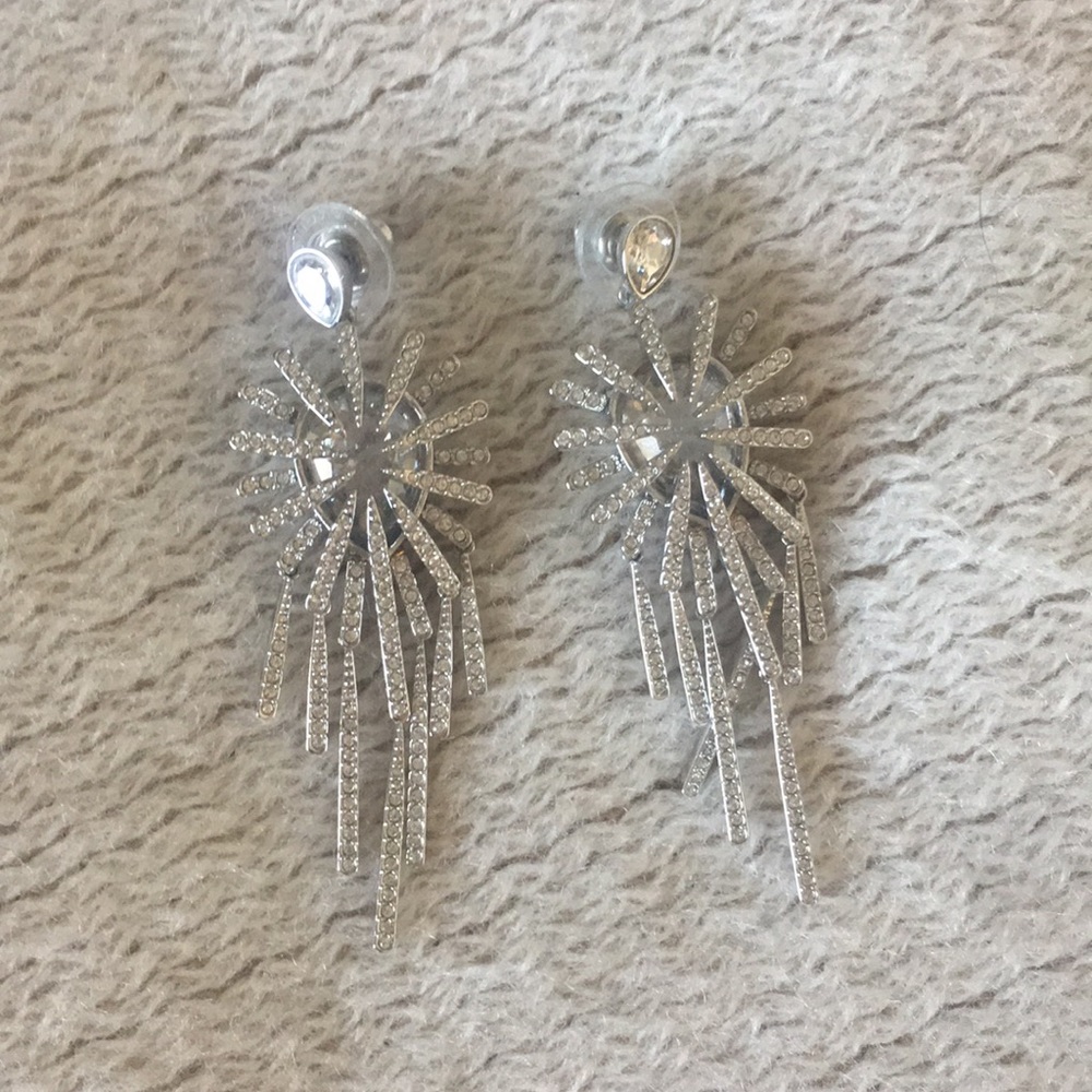 Swarovski crystal statement earrings